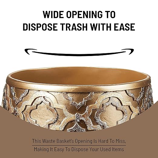 Zahari Home Decorative Trash Can - Image 6