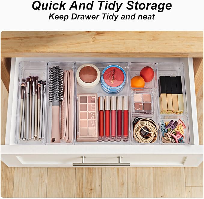 SMARTAKE 25-Piece Drawer Organizer - Image 5