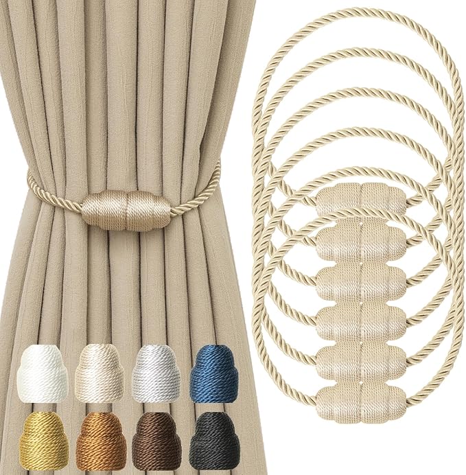 Magnetic Curtain Tiebacks by CurtainTiebacks