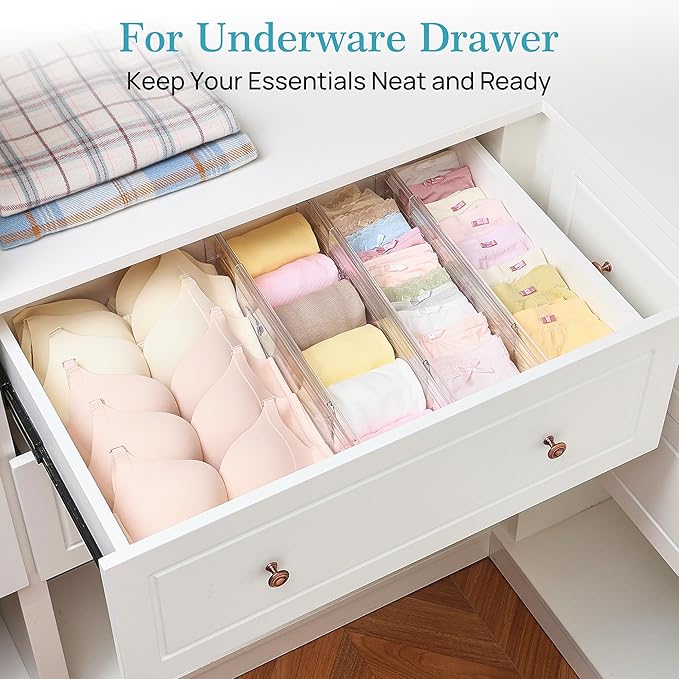 Vtopmart 8 Pack 4" Regular Upgrade Drawer Dividers - Image 5