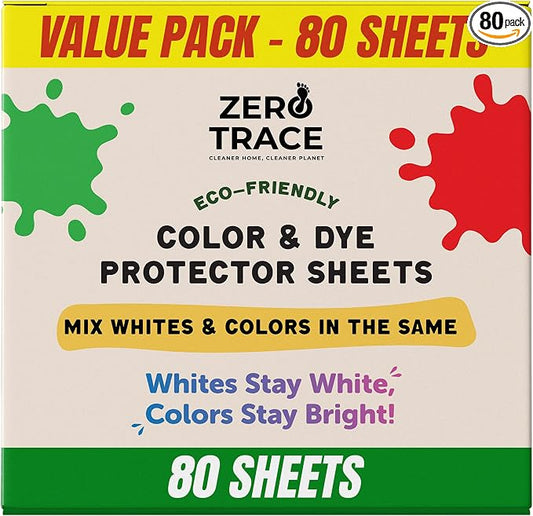 Zero Trace Color Catchers for Laundry by ZeroTrace