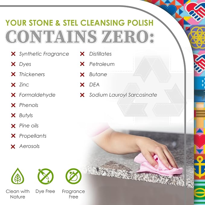 Truly Free Stone & Steel Cleansing Polish Starter Kit - Image 7