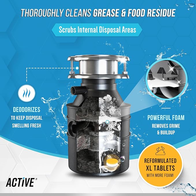 Garbage Disposal Cleaner Deodorizer Tablets - Image 3