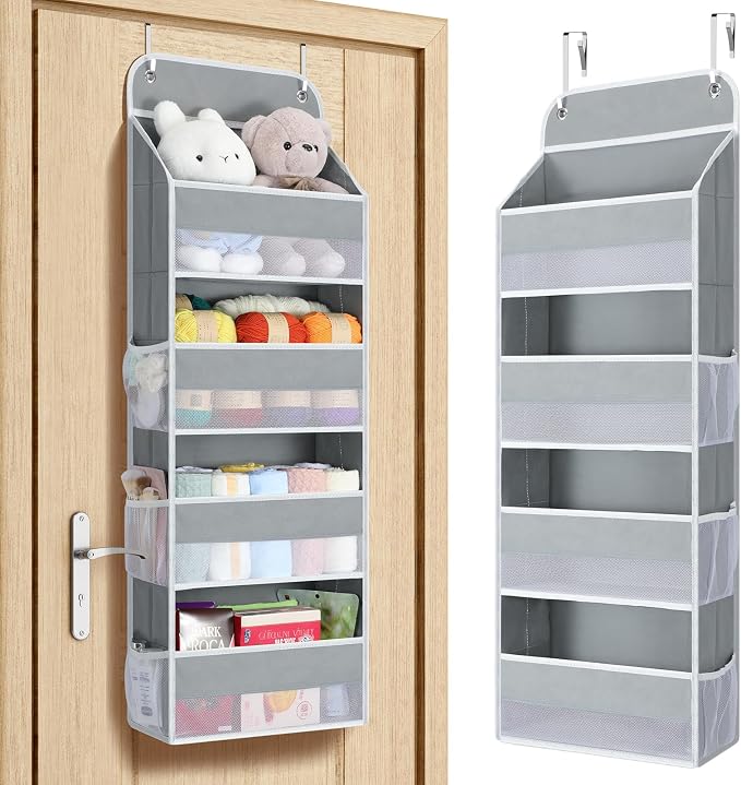 Yecaye Over The Door Organizer, Heavy Duty Hanging Organizers and Storage by Yecaye