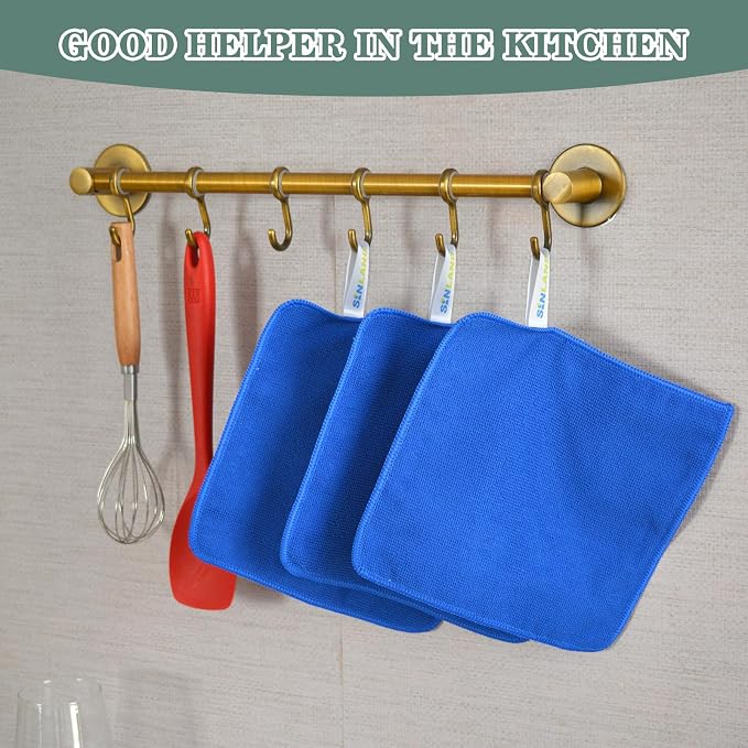 SINLAND Absorbent Microfiber Dish Cloths - Image 6