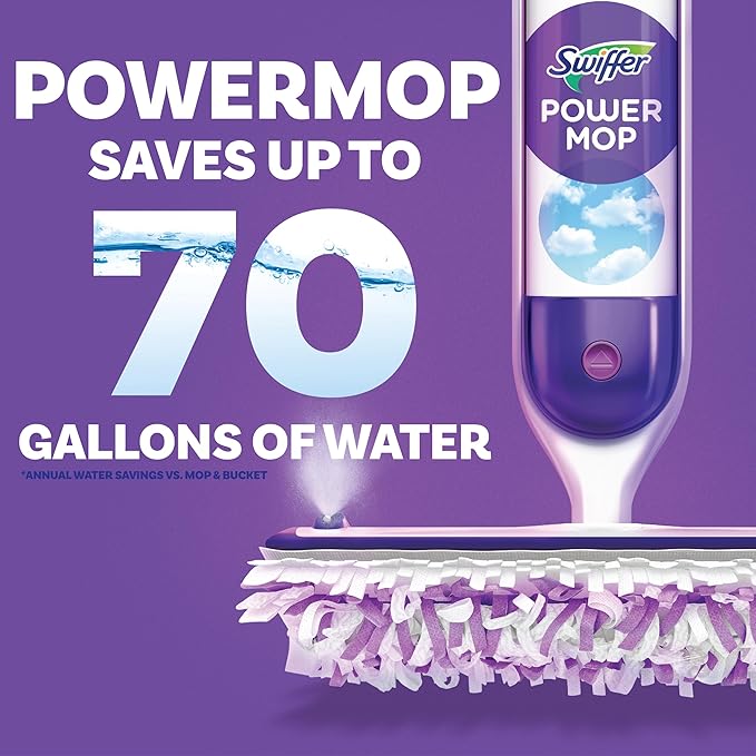 Swiffer Power Mop Wood, Hardwood Floor Cleaner - Image 9