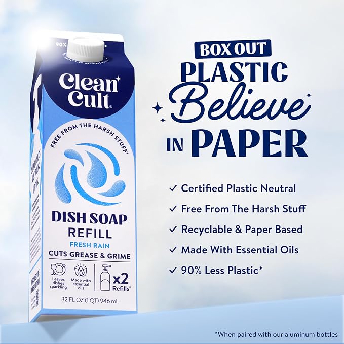 Cleancult Dish Soap Liquid Refill - Image 2