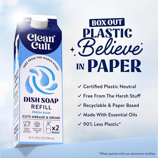 Cleancult Dish Soap Liquid Refill - Image 2