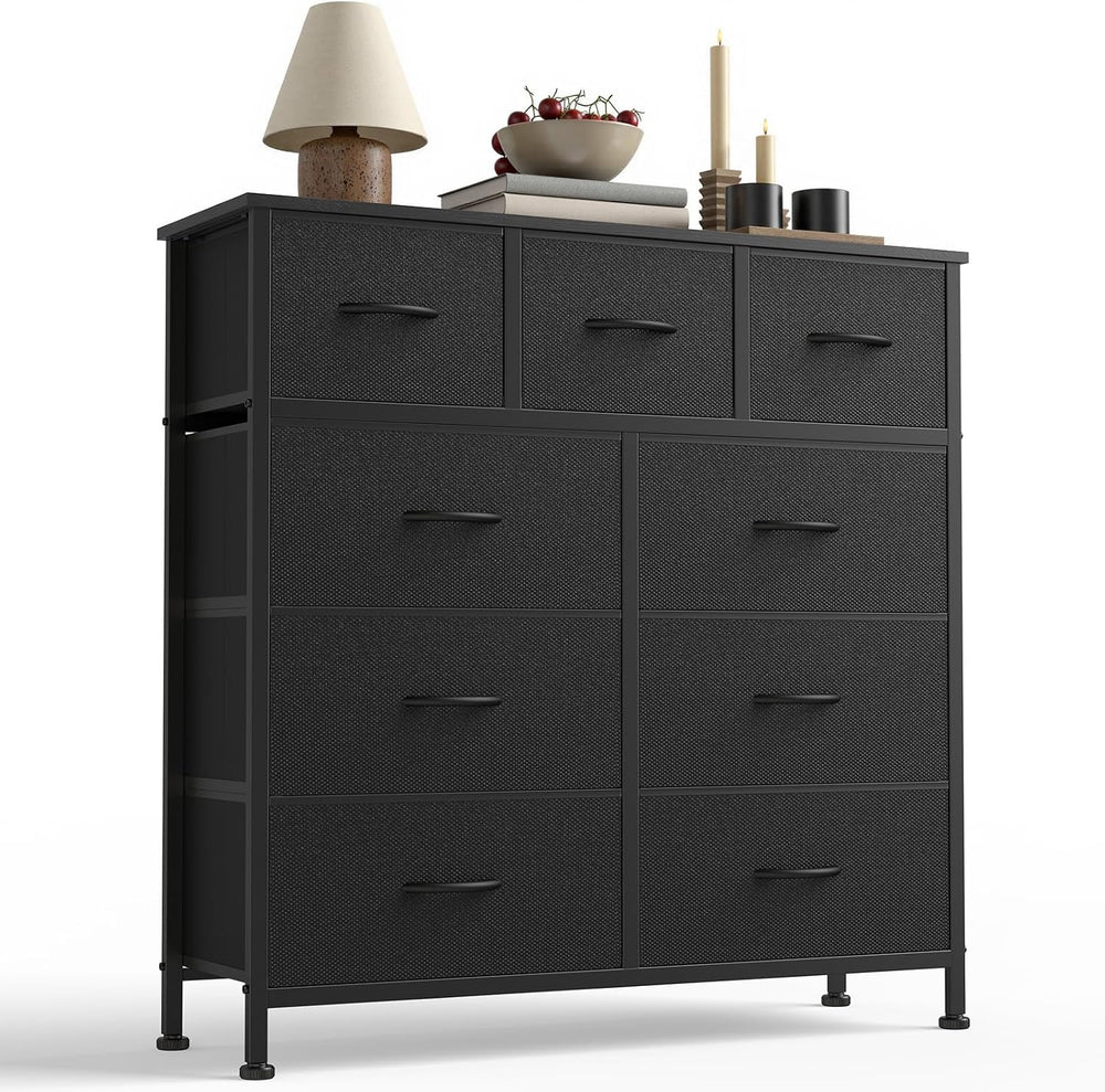 DUMOS 9 Drawer Dresser for Bedroom, Chest of Drawers