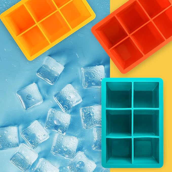 Silicone Ice Cube Trays 3 Pack - Image 6