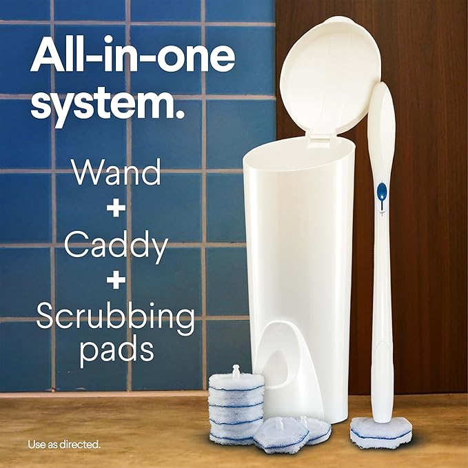 CLOROX Original Toilet Cleaning System, ToiletWand, Storage Caddy, 6 Refill - Image 4