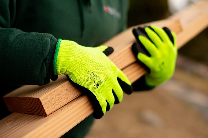 G & F 1516 12 Pairs Pack Premium High Visibility Low emissions Green Work and - Image 7