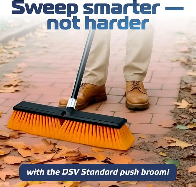 DSV Standard 18’’ Push Broom Outdoor Heavy Duty - Image 7