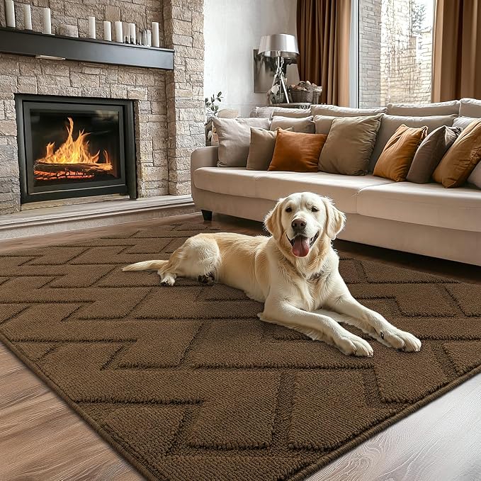 hicorfe Indoor Doormat, Front Back Door Mat Rubber Backing Non Slip Door Mats by Hicorfe