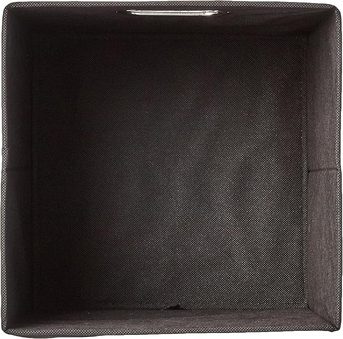 Amazon Basics Collapsible Cube Storage Organizer Bins, 10.5 x 10.5 x 11 inches - Image 3