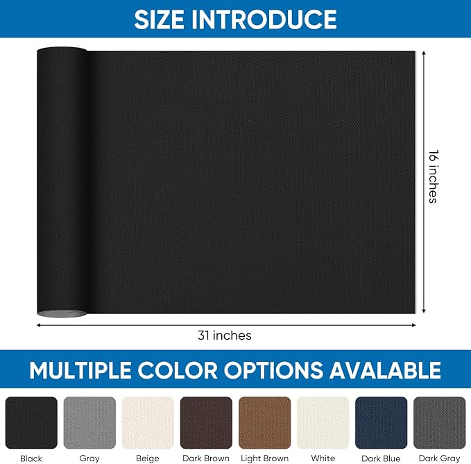 Oversized Canvas Patch 16 "x31, Self-Adhesive Waterproof Canvas Patch Set - Image 2