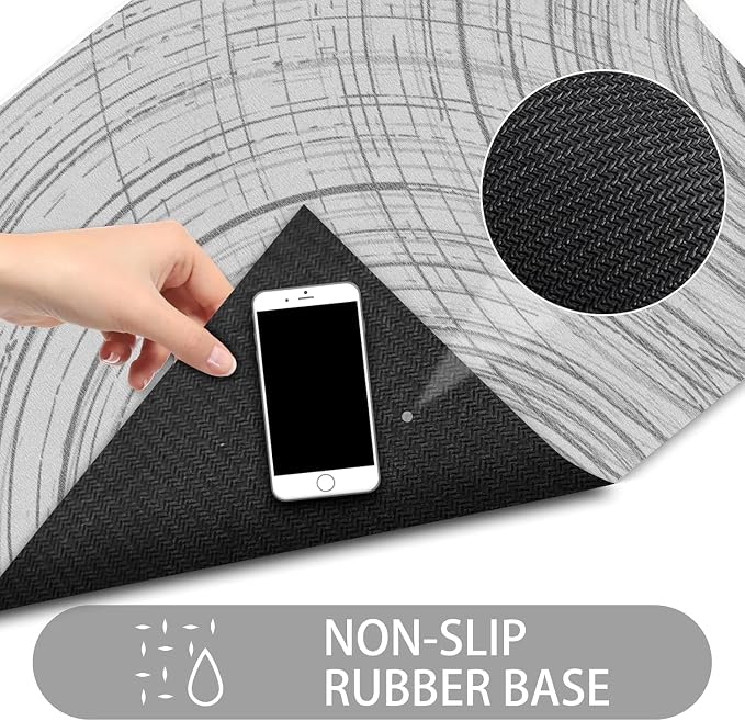 Ultra Thin Door Mat Indoor Entrance, 1/10 in Thin Door Mats - Image 4