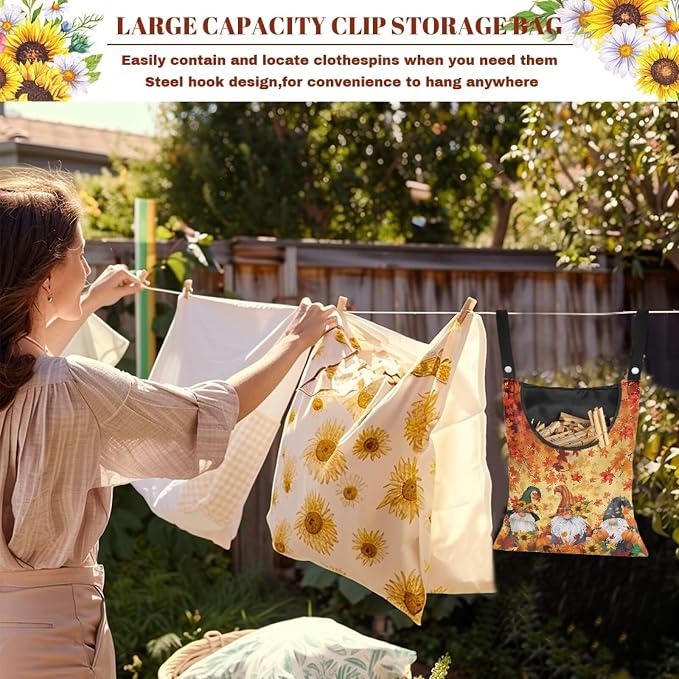 Autumn Goblins Clothespin Bag - Image 6