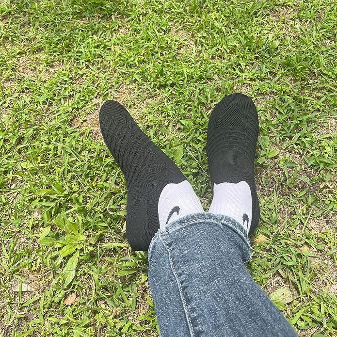 Adult Indoor House Slippers Socks Lightweight Non Slip Grip House Home Shoes - Image 6