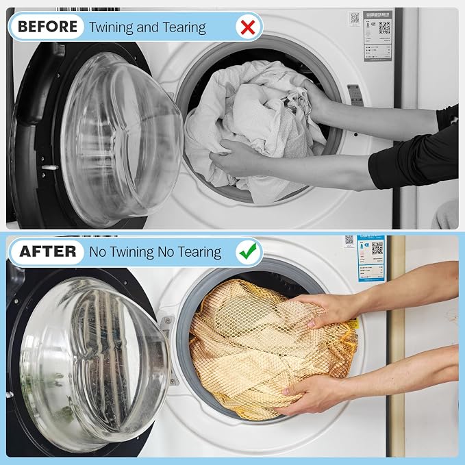 4Pcs Mesh Laundry Bags Washing Machine Mesh Wash Bags - Image 2