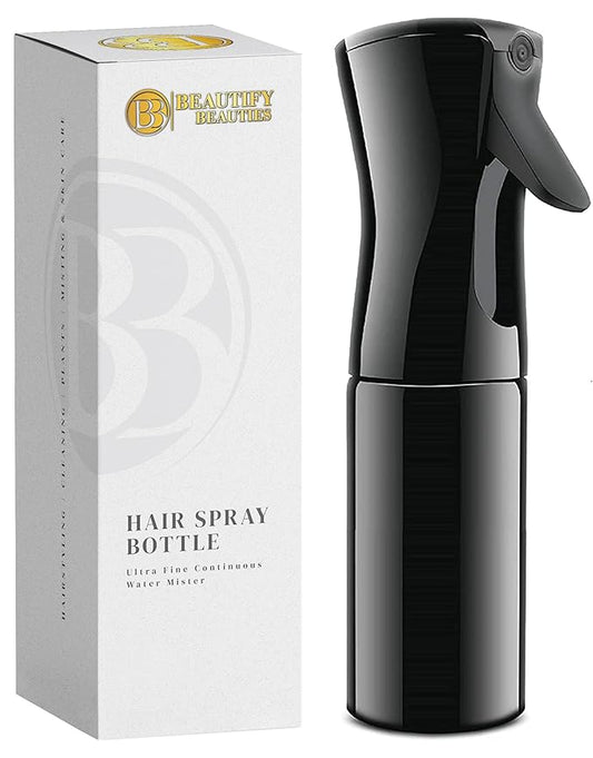 BeautifyBeauties Hair Spray Bottle – Ultra Fine Continuous Water Mister by Beautify+Beauties