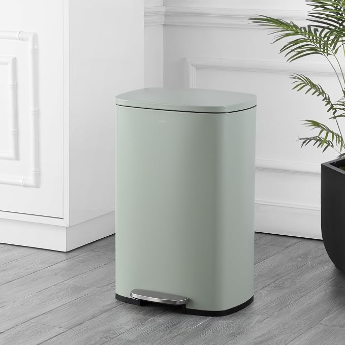 happimess HPM1006E Connor Rectangular 13-Gallon Trash Can - Image 2