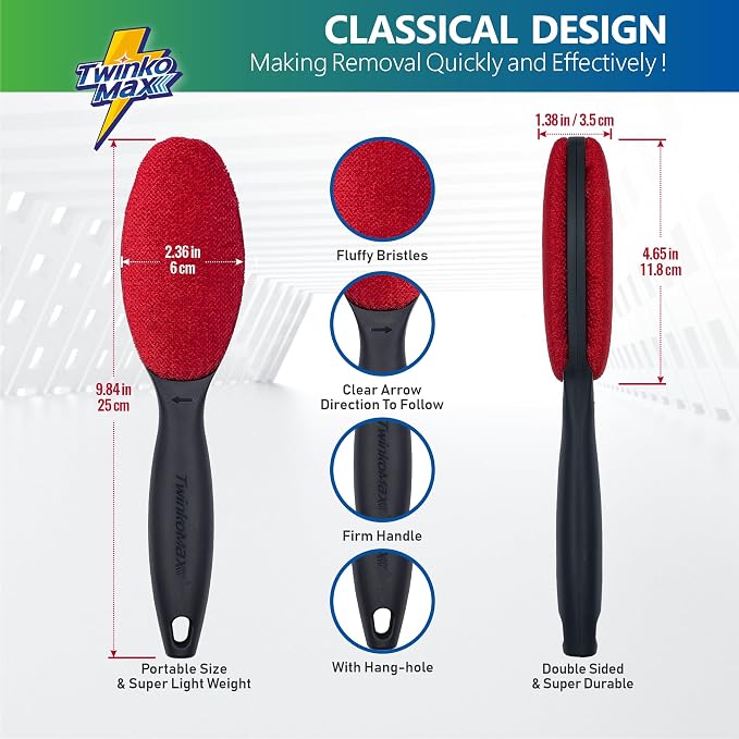 Lint Brush, Lint Remover, Pet Hair Remover, Clothes Brush, Magic Lint Remover - Image 3