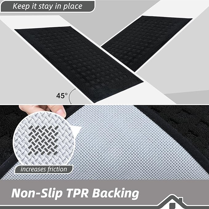 BEQHAUSE Waffle Door Mats Indoor 24"x36", Dog Mat - Image 5