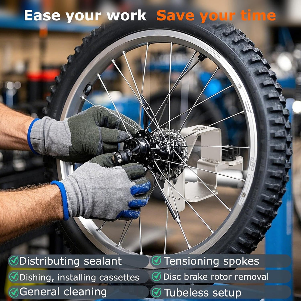 Upgrade Bicycle Wheel Holder, Bicycle Tire Repair Stand
