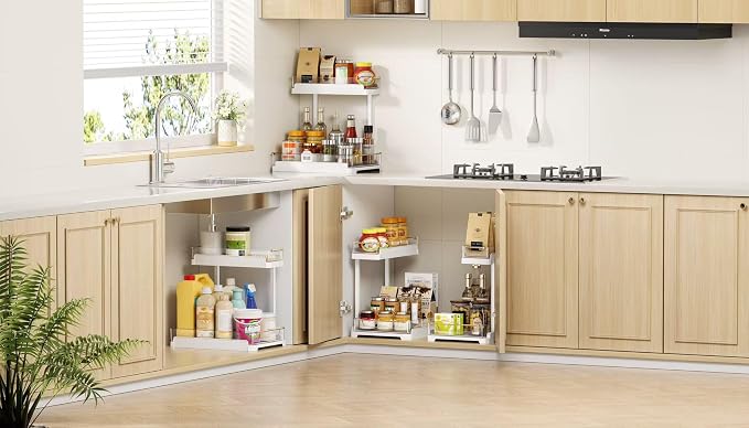 heart & home 1-Pack Under Sink Storage Organizer - Image 6
