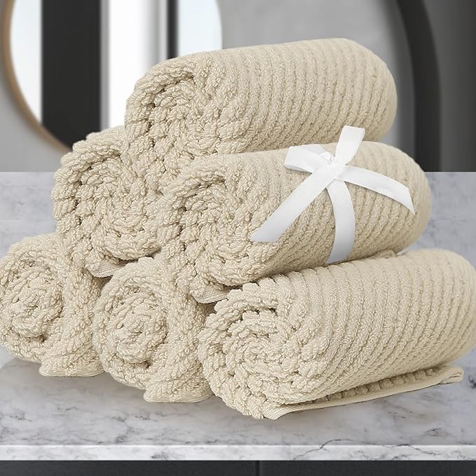 Cotton Washcloths by VOOVAMOVAS