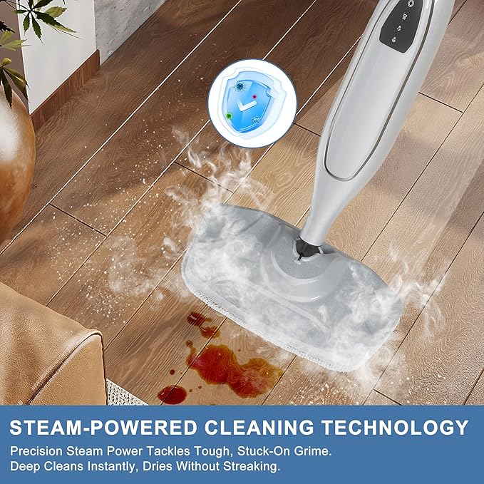 Steam Mop, 11-in-1 Powerful Steam Cleaner - Image 8