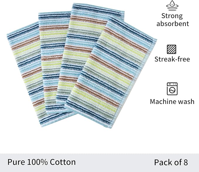 Oeleky Kitchen Dishcloths for Washing Dishes, Ultra Absorbent Dish Rags - Image 4