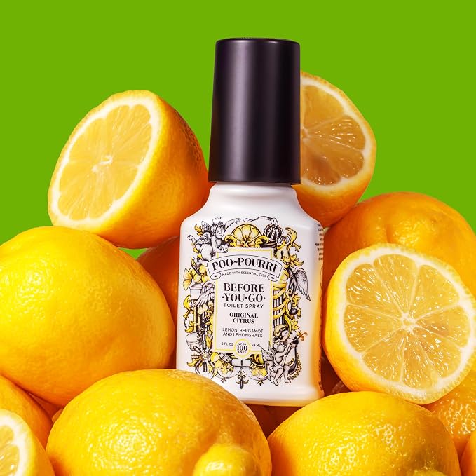 Poo-Pourri Before-You-Go Toilet Spray, Original Citrus, 2 Fl Oz, Bathroom Odor - Image 12