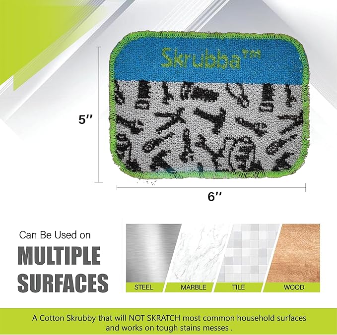 Wet-It Skrubba Non-Scratch Scouring Pad – European Scrubby Sponge - Image 5