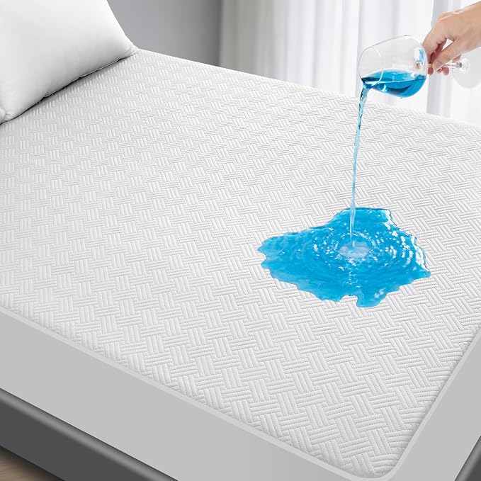 Waterproof Mattress Protector Twin XL Size by GOPOONY