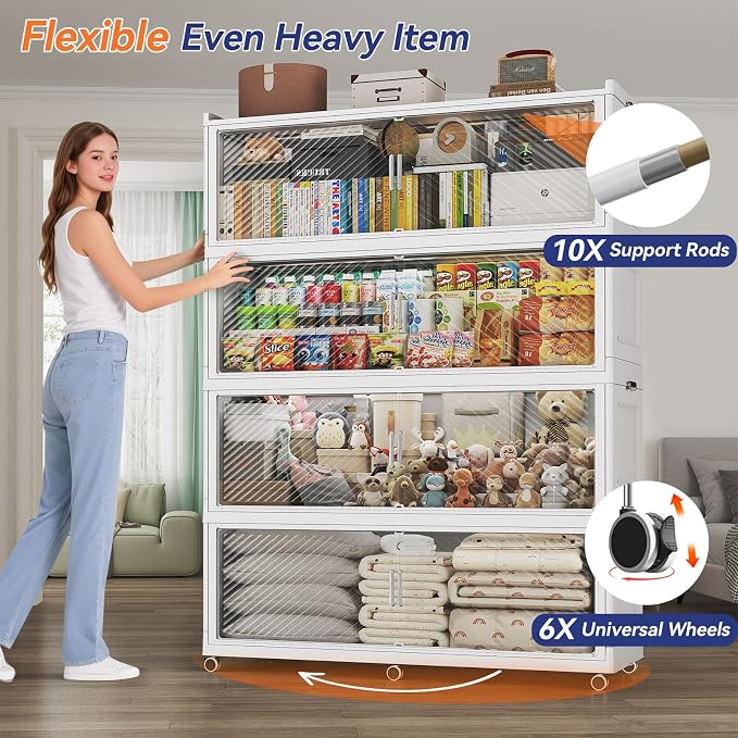 240 Gallon Extra Large Collapsible Storage Bin - Image 5
