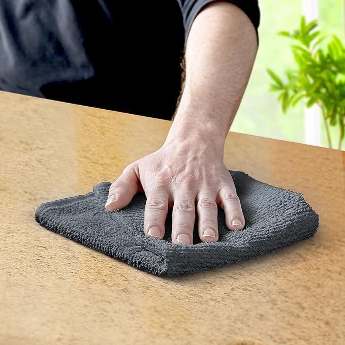 Avalon Towels Terry Bar Mop Towels Size 14"x17" – Absorbent and Durable - Image 2