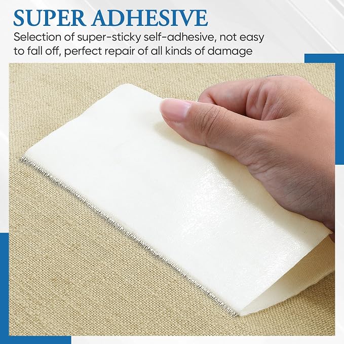 Canvas Patch 5.5 x 8 Inches 6Pcs Self-Adhesive Waterproof Canvas Patch Kit - Image 4