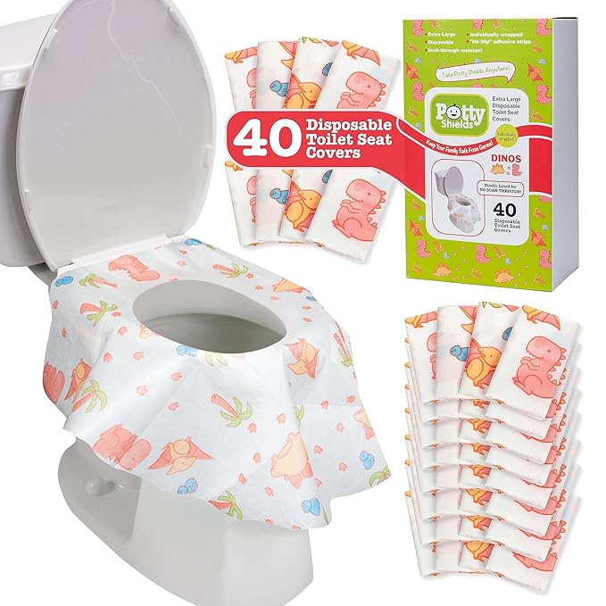 Toilet Seat Covers Disposable by PottyShields
