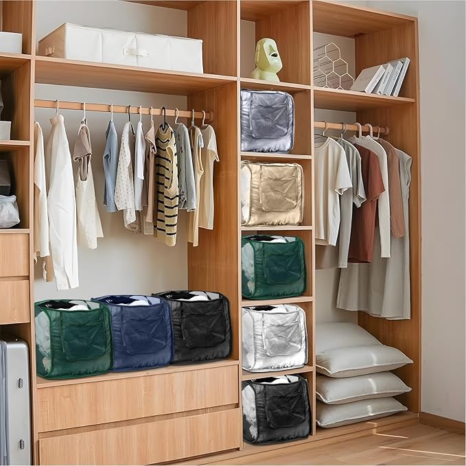 5 Pack Closet Storage Bins, Storage Containers - Image 4