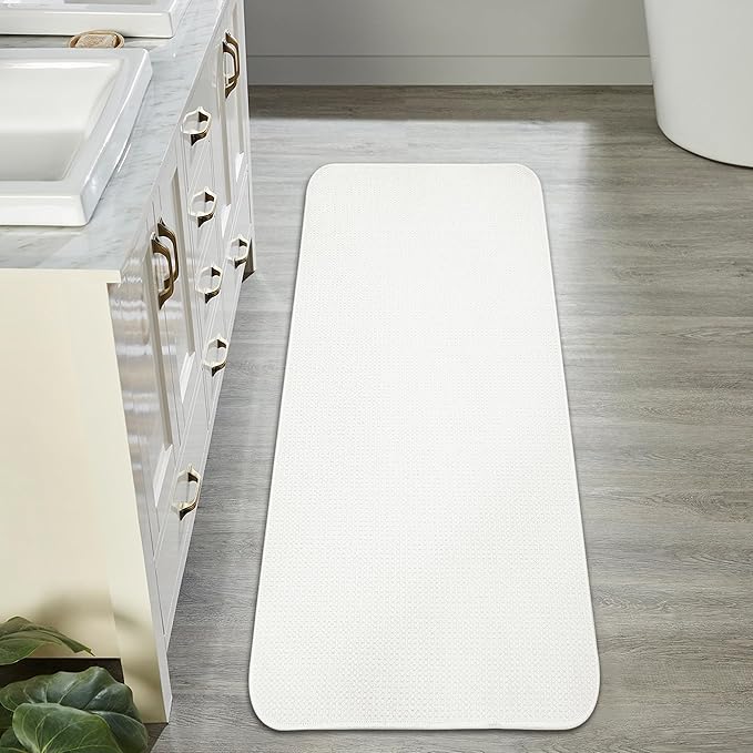 Bath Mat, Ultra Thin Bathroom Runner Rugs, Large Bath Mats - Image 6