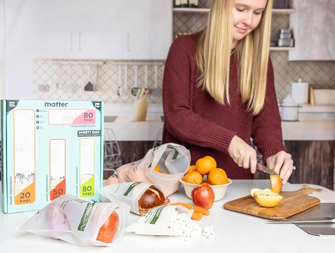 Matter Compostable Assorted Kitchen Bags, Biodegradable, Eco-Friendly - Image 8