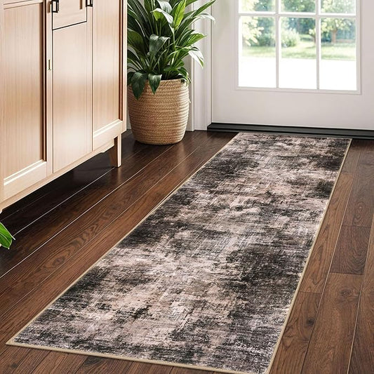 IOHOUZE Abstract Runner Rug 2x5 Ft Washable Runners by iOhouze