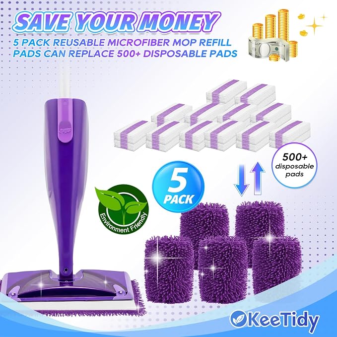 Reusable Mop Pads Compatible - Image 6
