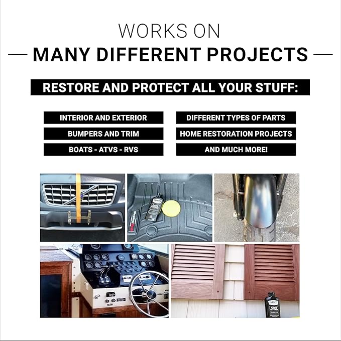 CAR GUYS Plastic Restorer | Bring Plastic, and Vinyl Back to Life! | User - Image 4
