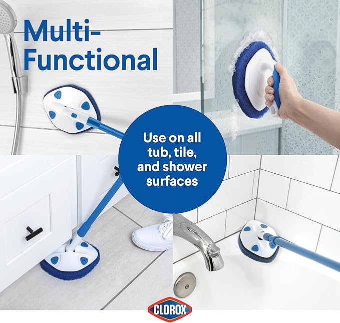 Clorox Extendable Tub and Tile Scrubber - Image 3