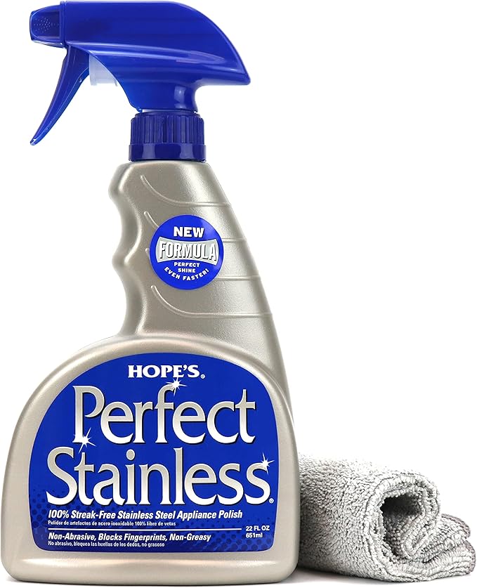 HOPE'S Perfect Stainless Steel Cleaner and Polish by Hopes