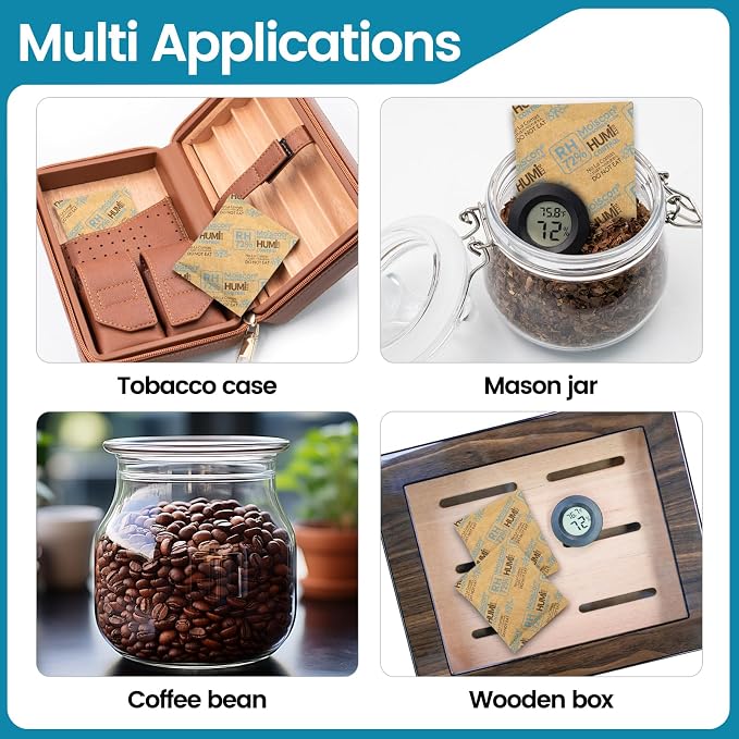 72% Two-Way Humidity Control Packs- 8 Gram Moisture Absorbers - Image 6