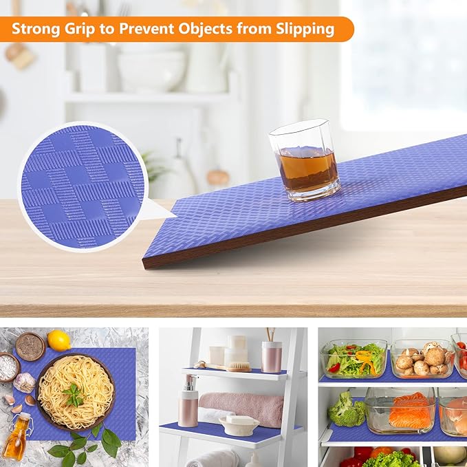 Shelf Liners for Kitchen Cabinets Refrigerator Liners Waterproof Plastic - Image 6